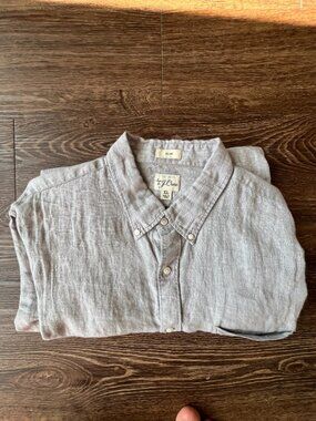 J Crew Linen Shirt